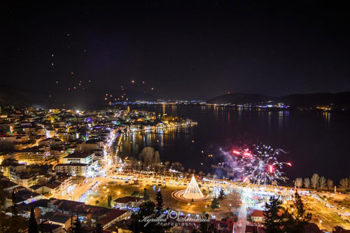 Christmas Tree of Kastoria by kyrillos Samaras